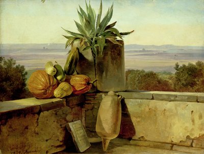 Roman Balcony by Friedrich Nerly